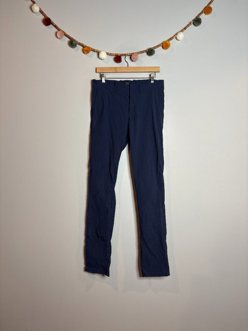 J. Crew Stretch 484 Slim navy blue pants
